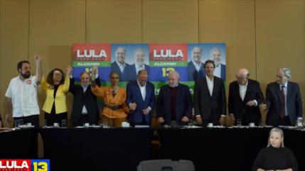 Excandidatos presidenciales de Brasil piden apoyo para Lula
