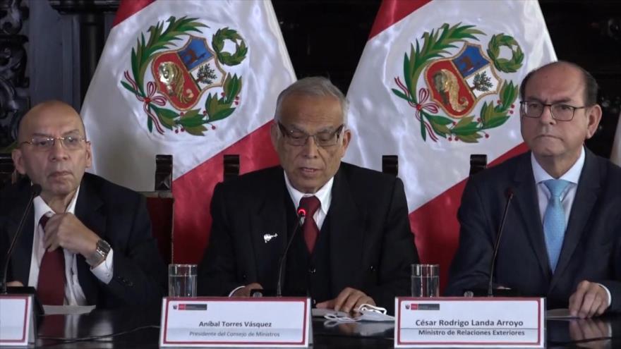 Ejecutivo peruano pide un consenso al Parlamento