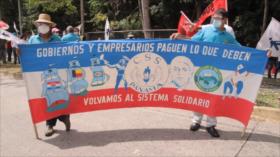 Trabajadores panameños rechazan reformas al sistema de pensiones