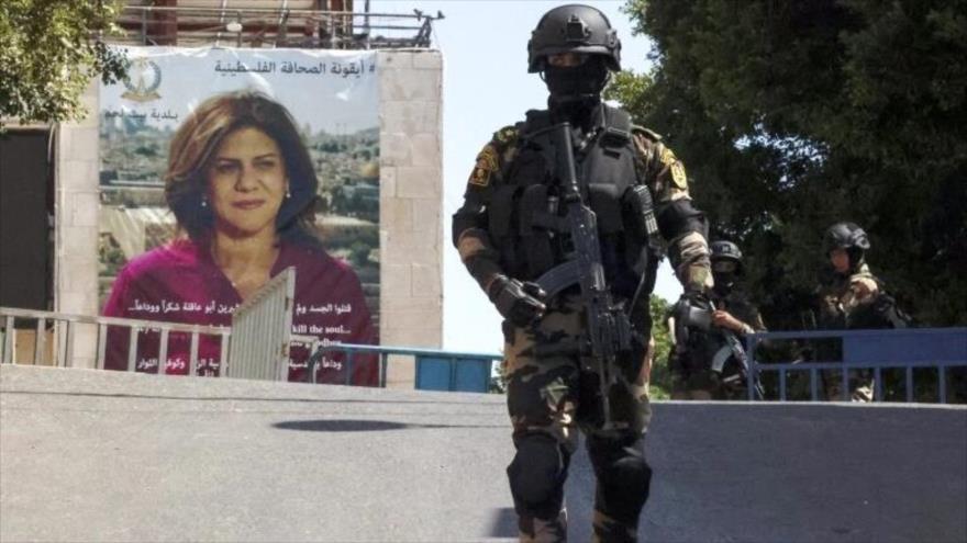 Una imagen de la periodista palestina Shireen abu Akleh, asesinada por las fuerzas israelíes en la Cisjordania ocupada. (Foto: Al-Jazeera)