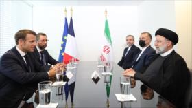 Raisi denuncia ante Macron enfoque poco constructivo de Europa en AIEA