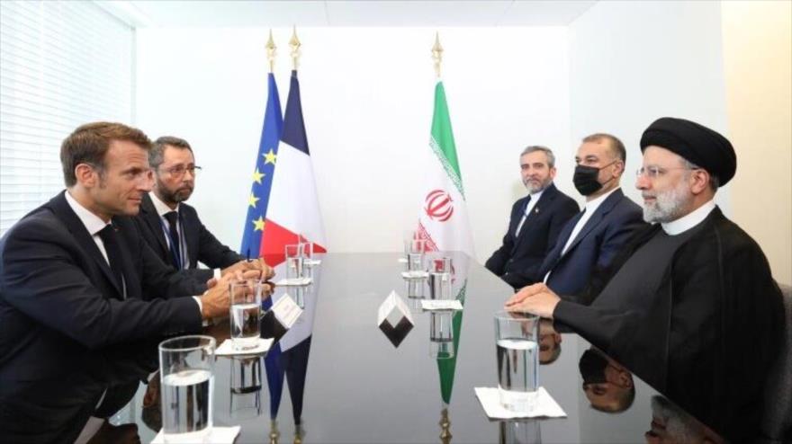 Presidente de Irán se reúne con su homólogo francés - Noticiero 19:30