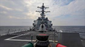 Buques de guerra de EEUU y Canadá navegan por estrecho de Taiwán
