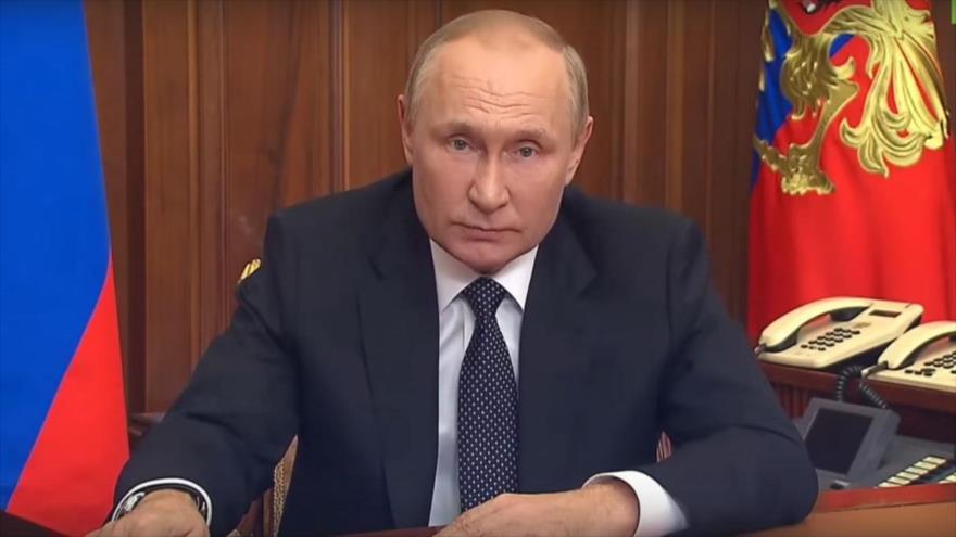 Putin declara “movilización parcial” para defender a Rusia 