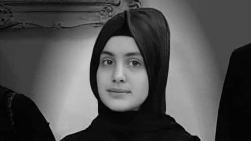 Zainab Esam al-Jazali, de 15 años.