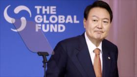 Micrófono registra insulto de presidente surcoreano a Congreso EEUU