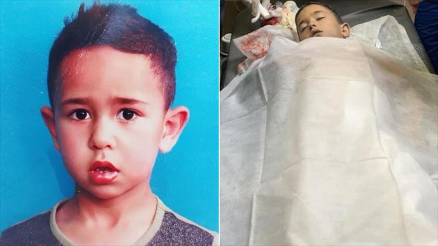 Fallecido niño palestino Rayan Yaser Suleiman, Cisjordania, 29 de septiembre de 2022.