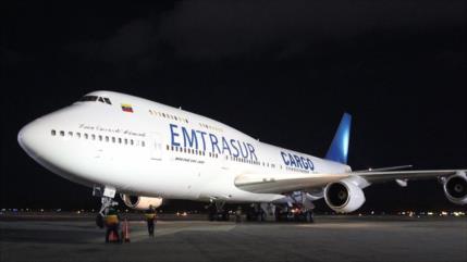 Argentina libera a otros dos tripulantes del avión venezolano