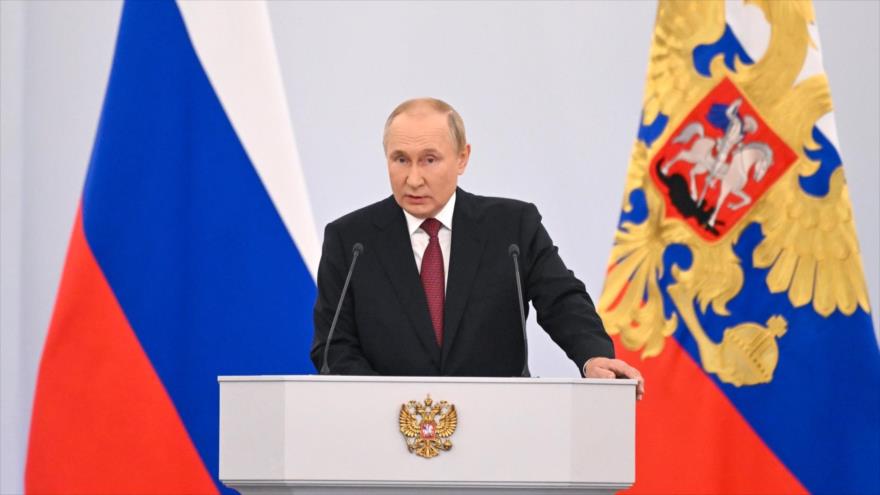 Putin anuncia la anexión de Donetsk, Lugansk, Zaporiyia y Jersón a Rusia