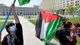 Protestan en Chile por recepción de credenciales de embajador israelí