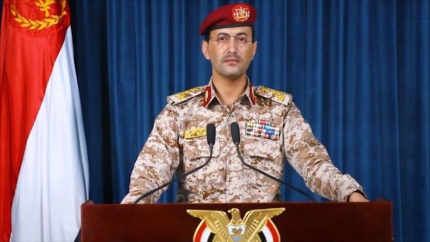 El portavoz del Ejército yemení, el teniente general Yahya Sari.