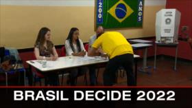 Cierran los colegios en Brasil y comienza el conteo – Noticiero 21:30