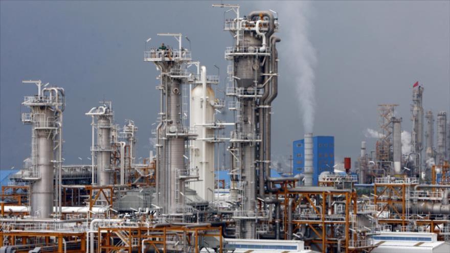 Instalación petrolera iraní Pars del Sur.