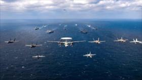 EEUU realiza maniobras militares con Japón y Corea del Sur