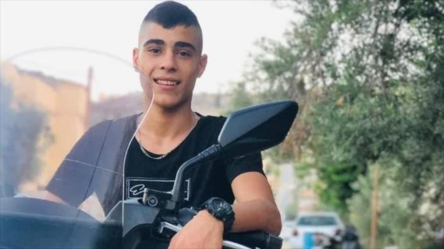 Mahmud Al Sus, joven palestino asesinado por las fuerzas israelíes en la ocupada Cisjordania.