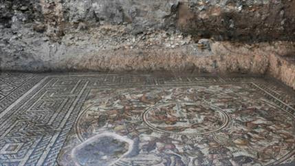 Fotos: Siria halla un mosaico romano sin igual en el mundo