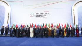 Con presencia de Putin y Raisi se celebra conferencia de paz en Asia