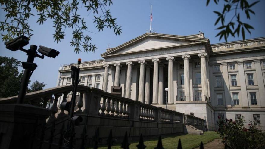 
Departamento del Tesoro de EE.UU. en Washington (capital), 16 de septiembre de 2022. (Foto: Getty Images) 
