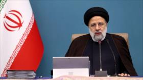 Raisi repudia apoyo de Biden a disturbios y destrucción en Irán