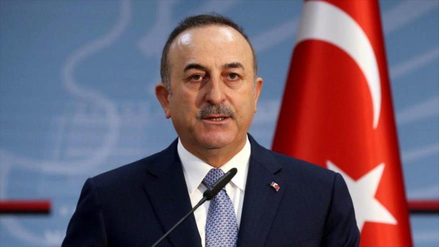 El canciller turco, Mevlut Cavusoglu