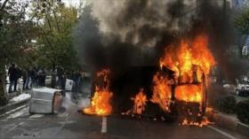 ‘Irán busca una solución pacífica y diplomática para disturbios’