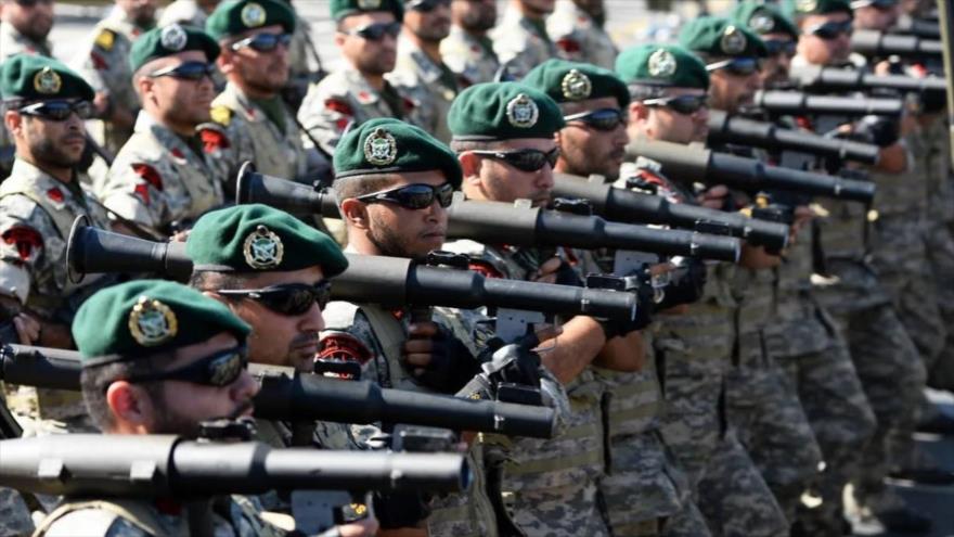 Un desfile del Ejército de Irán.