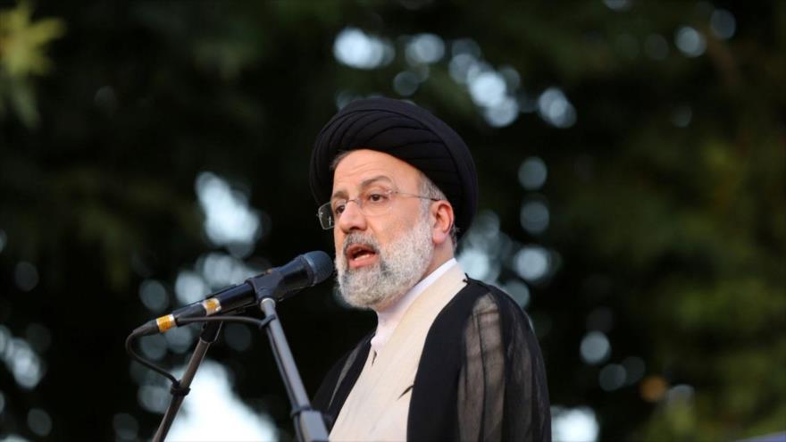 El presidente iraní, Seyed Ebrahim Raisi.
