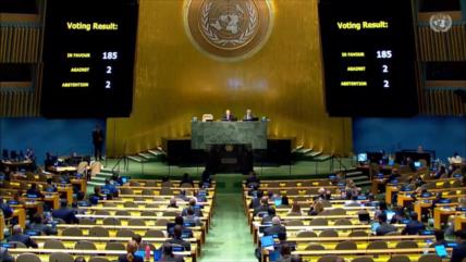 Solo EEUU e Israel en contra: ONU exige fin del bloqueo a Cuba