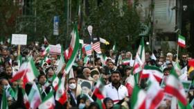 Iraníes marchan para conmemorar Día de Lucha contra Arrogancia