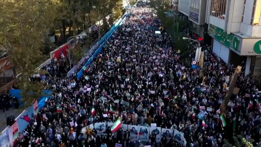 Iraníes conmemoran aniversario de toma de la embajada de EEUU