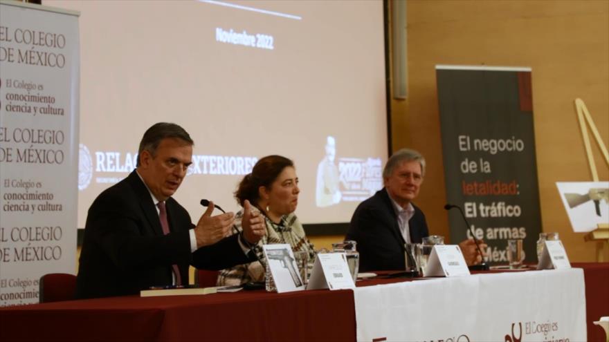 SRE: México vive pandemia de tráfico de armas