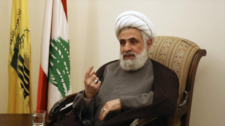 El vicesecretario general de Hezbolá, el sheij Naim Qasem.