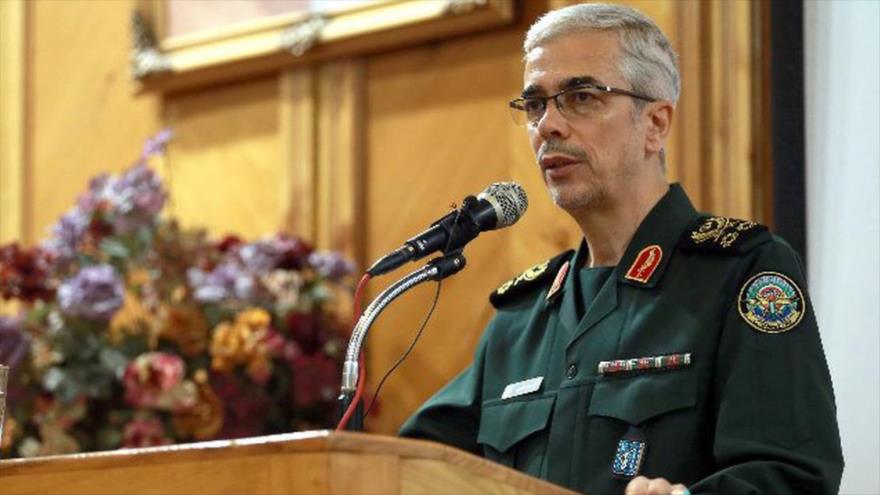 El jefe del Estado Mayor de las Fuerzas Armadas de Irán, el general de división Mohamad Hosein Baqeri.