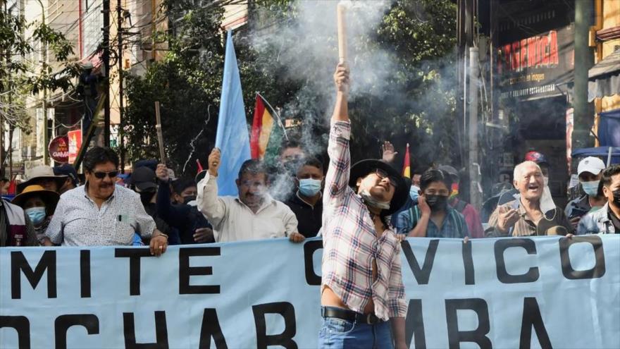 ‘Extrema derecha de Bolivia busca volver al poder con nuevo golpe’ | HISPANTV