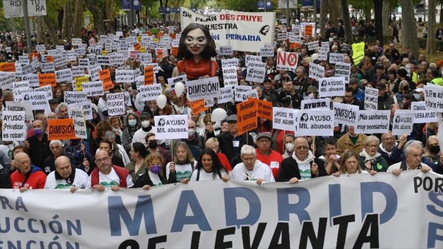 Vídeo: Madrid se levanta por la sanidad pública