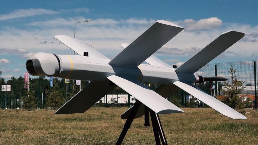 Vídeo: Dron kamikaze ruso pulveriza blindado israelí en Ucrania