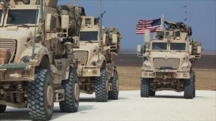 Aldeanos sirios bloquean paso de convoy de EEUU en Al-Hasaka
