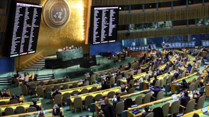 ONU vota a favor del derecho de Palestina a libre autodeterminación