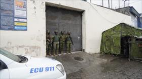 Diez presos muertos en un motín en cárcel de Quito