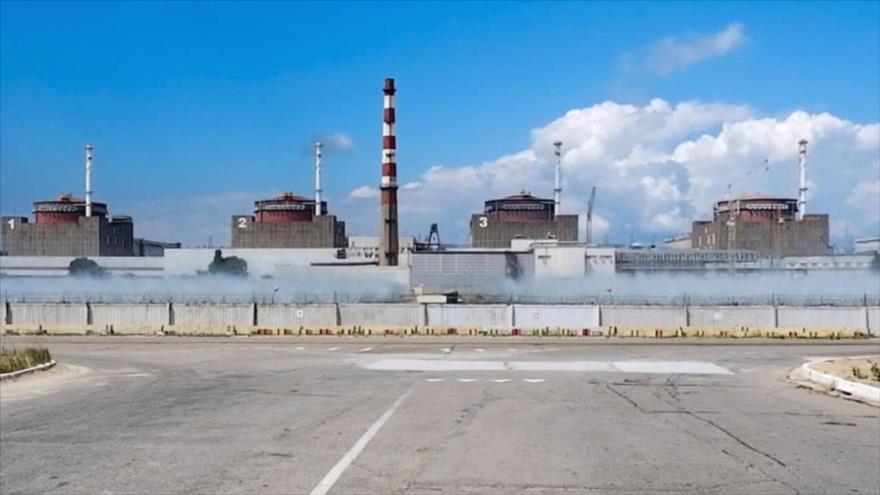 La planta nuclear de Zaporiyia, Ucrania, 7 de agosto de 2022. (Foto: AP)