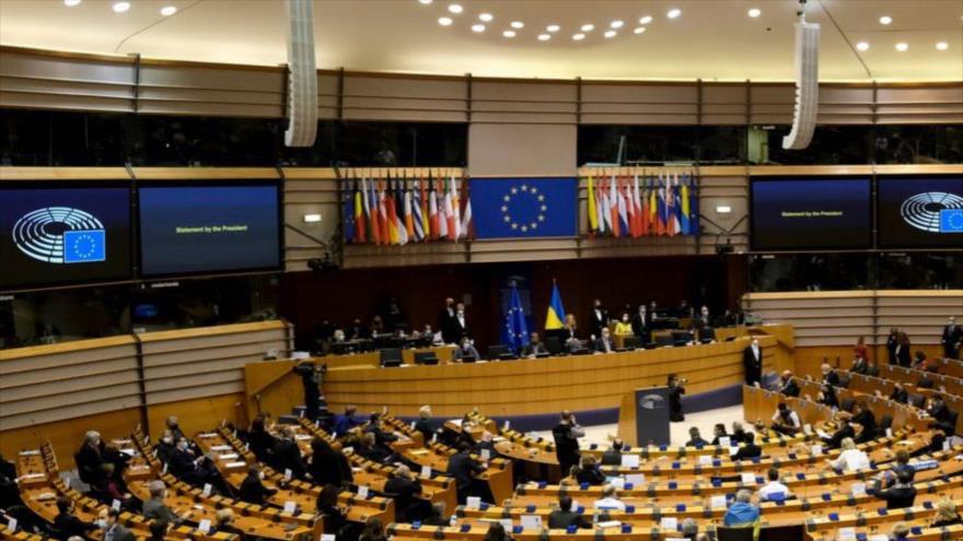 Una sesión del Parlamento Europeo (PE).