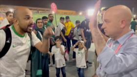 Vídeo: “No eres bienvenido”, aficionado árabe grita a reportero israelí