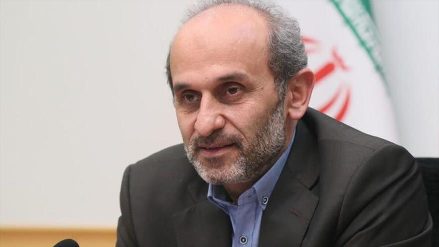 El presidente de la Organización de Radio y Televisión de Irán (IRIB, por sus siglas en inglés), Peyman Yebeli.