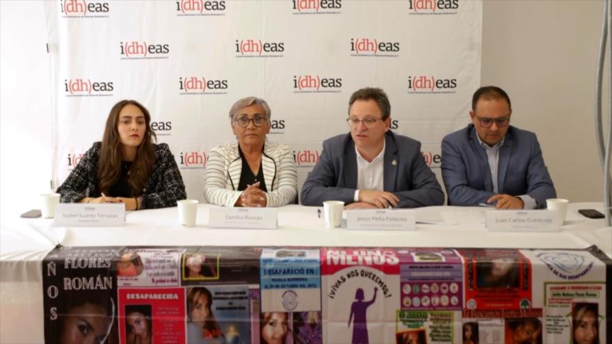 Justicia mexicana discrimina a mujeres en casos de desapariciones