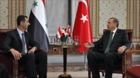 Informe: Al-Asad rechaza propuesta de Rusia para reunirse con Erdogan