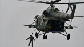 Fuerzas rusas derriban un helicóptero Mi-8 ucraniano en Donetsk