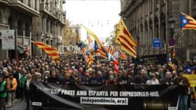 Protestan en Barcelona contra la reforma del Código Penal