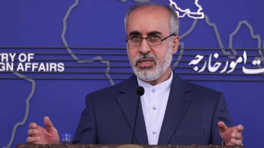 El portavoz de la Cancillería iraní, Naser Kanani