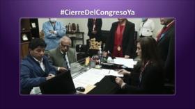 Piden cierre del Congreso en Perú | Etiquetaje