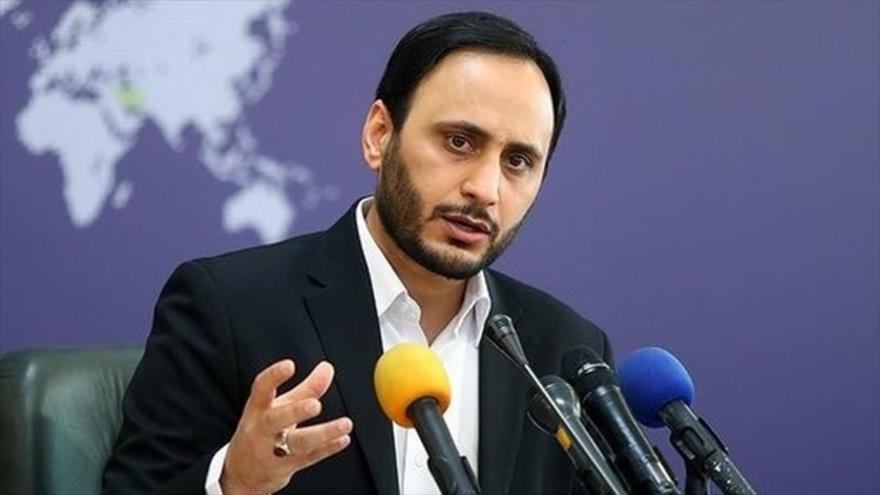 El portavoz del Gobierno de Irán, Ali Bahadori Yahromi.